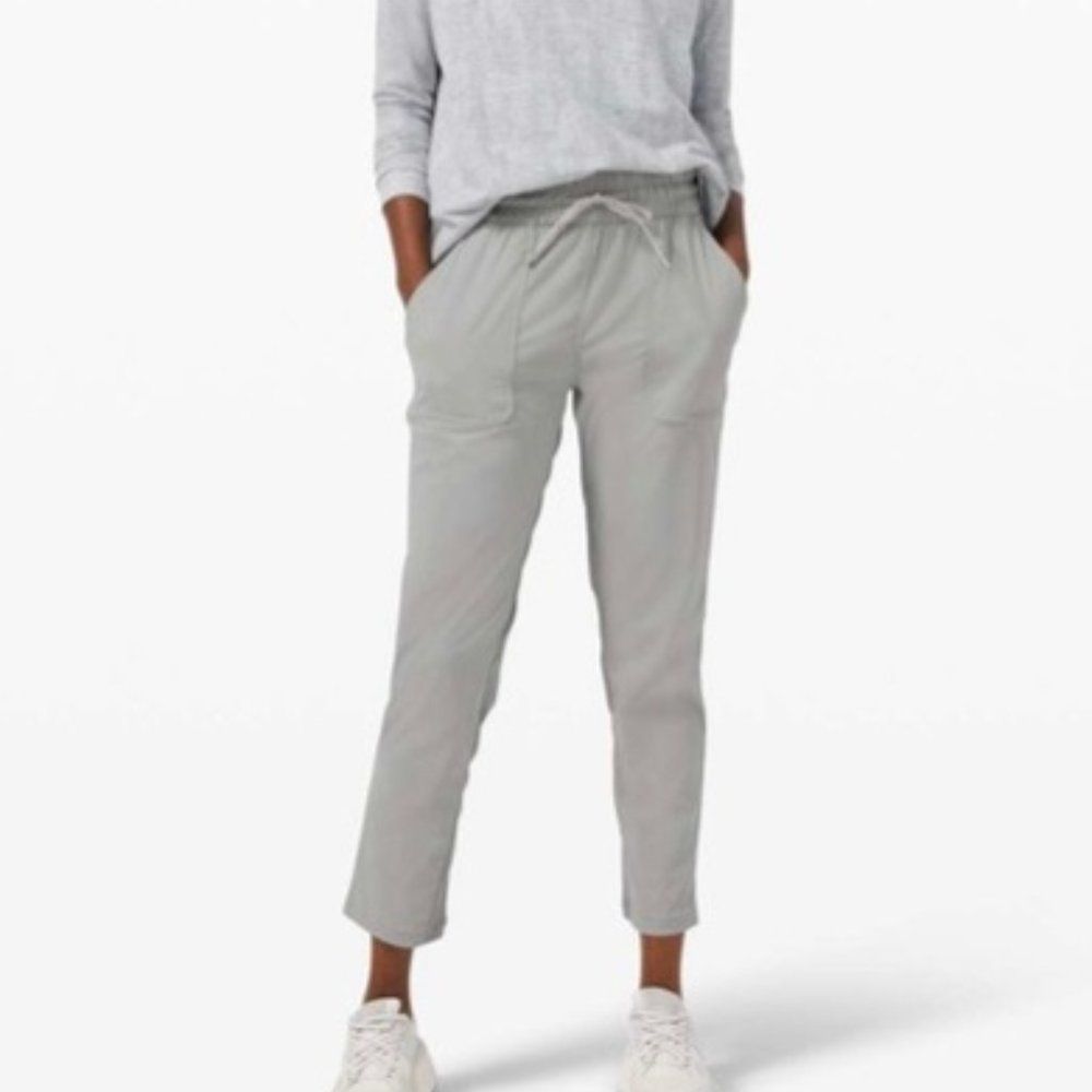 Lululemon Gray Beyond the Studio Pant Slim Size 10